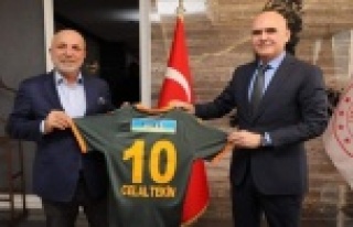 Başsavcı Tekin'e 'hayırlı olsun'...