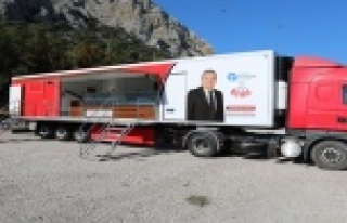 Büyükşehirin Mobil Halk Et Satış Mağazası 11...