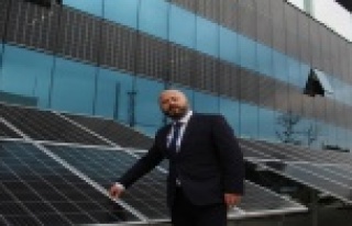 Cam panellerle elektrik üreten akıllı binalarla...