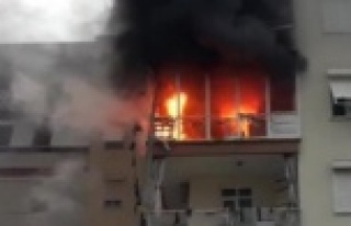 Daire alev topuna döndü