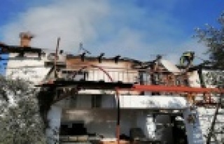 Evleri yanan ailelere belediye desteği