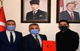 Genç hayırseverden 8 derslikli ortaokul protokolü