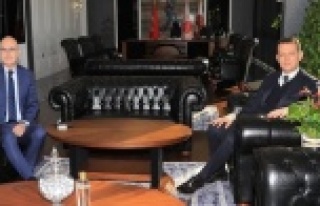 Kaymakam Ürkmezer'den Başsavcı Tekin'e...