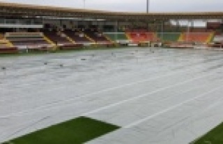 Oba Stadı'nda kuvvetli yağış önlemi