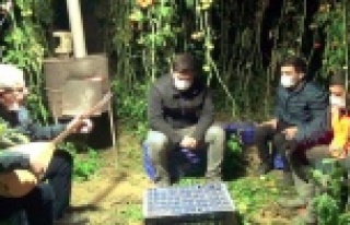 Seralarda sazlı sözlü ’Don’ nöbeti başladı