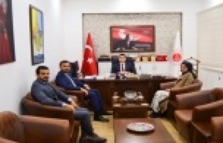 Toklu'dan yeni müdüre ziyaret