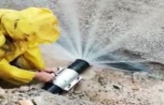 Tonlarca su kaybı önlendi