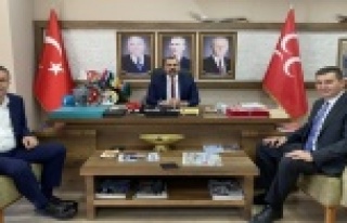 Türkdoğan'dan İl Başkanı Durgun'a ziyaret