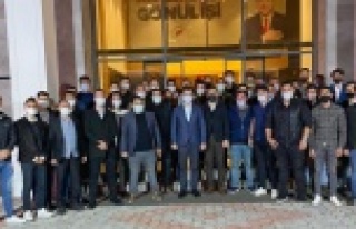 Ak Gençlik mahalle başkanları ile buluştu