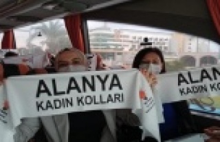 Alanya Ak Kadınlar Antalya yolcusu