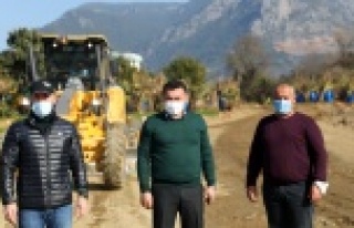 Alanya Belediyesi ALKÜ'ye 30 metrelik yeni bağlantı...