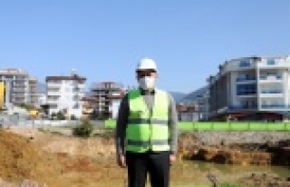 Alanya Belediyesi Eşsiz Kreş Projesi için ilk kazmayı...