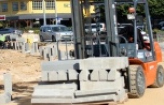 Alanya’da prestij caddeleri için kazmalar vuruldu