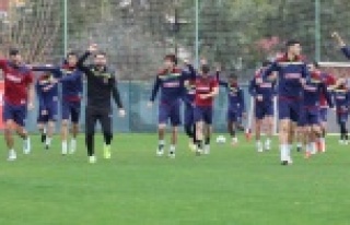 Alanyaspor, Galatasaray maçı hazırlıklarına başladı