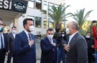 Bakan Çavuşoğlu Alanya'da