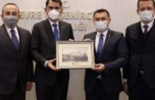 Başkan Yücel'den Bakan Kurum'a Alanya...