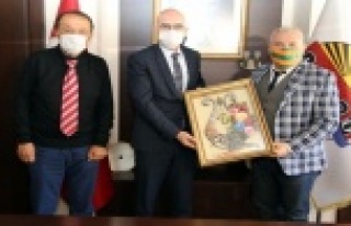 Başsavcı Tekin'den Başkan Şahin'e ziyaret