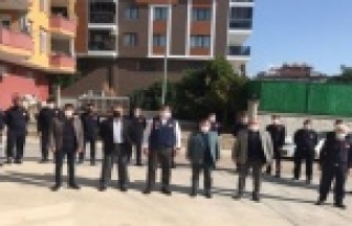 CHP Alanya'dan itfaiyeye hayırlı olsun ziyareti