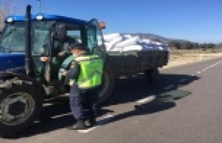 Jandarma göz açtırmadı, 260 motosiklet ve 50 traktör...