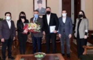 Karadenizlilerden vali Yazıcı'ya ziyaret