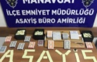Kumar baskınına 57 bin lira ceza