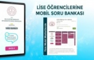 Lise öğrencileri için 15 bin soruluk Mobil Soru...