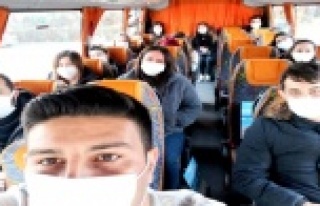 Manavgat Belediyesinden ulaşım desteği