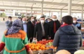 Pazarcıdan Yücel'e proje teşekkürü