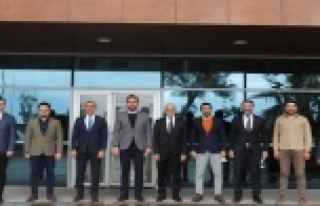 Toklu ve yönetiminden Müdür Sarı'ya ziyaret