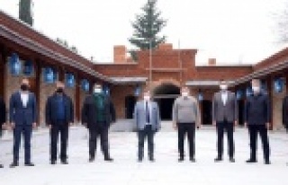 Yücel, ilçe başkanılarını Bedesten'de buluşturdu