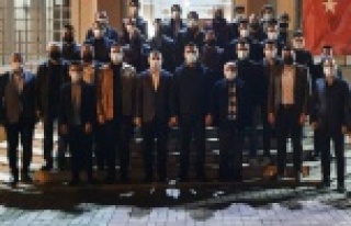 Ak Gençlik Çanakkale'yi dualarla andı