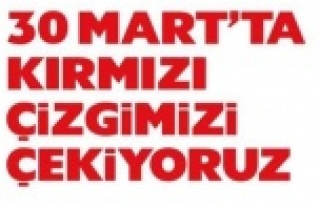 Alanya'da kırmızı çizgi uygulaması başlıyor