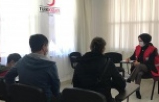 Alanya Kızılaydan psikolojik destek