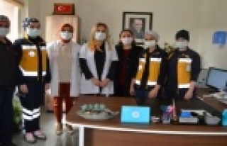 Alanya’da acil tıp teknisyenleri unutulmadı