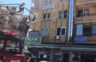 Alanya’da baca yangını korkuttu