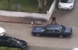 Antalya’da ‘otomobilin suçu ne?’ dedirten görüntü