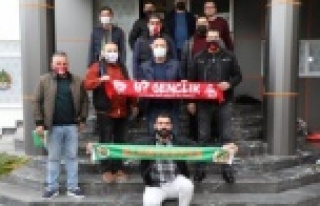Antalyaspor taraftar grubundan Alanyaspor'a ziyaret
