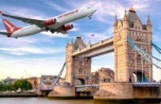 Corendon Airlines 2022 ingiltere uçuşlarını satışa...