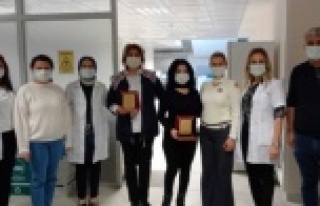 Hastaneden emektar çalışanlara vefa