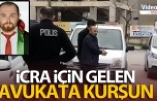 İcra için gittiği evde vurulan avukat hayatını...