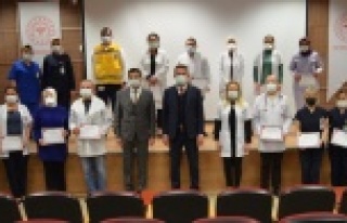 Kaymakamdan sağlık çalışanlarına teşekkür...