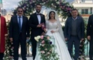 Kürşat ve Tuğçe'nin mutlu günü