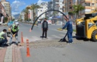 Mahmutlar'daki sinyalizasyon sorunu çözülüyor