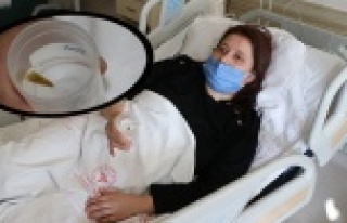 Nefes darlığı ve şiddetli ağrı çeken hastanın...