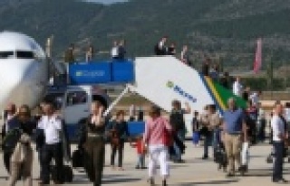 Şubat'ta Gazipaşa Alanya Havalimanına inen...