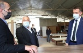 Ürkmezer ve Şahin imalatçıları gezdi