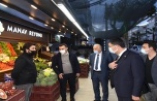 AESOB Başkanı Dere'den Ramazan alışverişi...