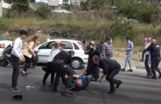 Alanya Adliyesi önünde tekme tokat kavga ettiler