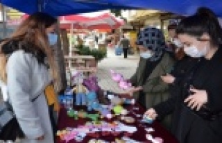 Alanya ATASEM’den SMA hastası Ahmet bebeğe destek