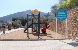 Alanya Belediyesi'nden yeni park